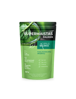 Supermaistas, Žaliasis, Acorus Balance, 300 g.