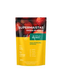 Supermaistas, Vaisiai ir uogos, Acorus Balance, 300 g.