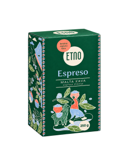ESPRESSO ground coffee, ETNO, 250 g