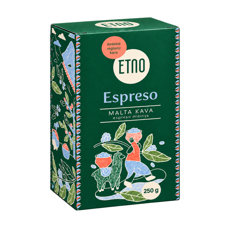 Malta kava ESPRESO, ETNO, 250 g.  | Onelife.lt