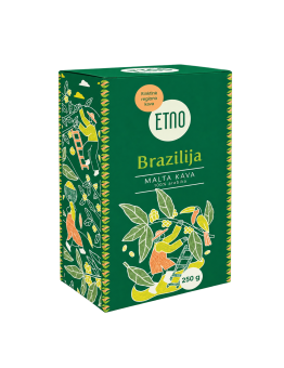 BRAZIL ground coffee, ETNO, 250 g