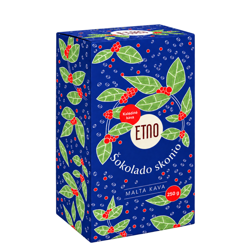 Chocolate-flavoured ground coffee, ETNO, 250 g