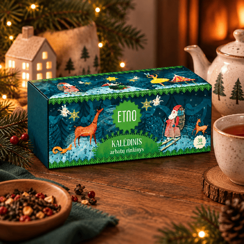 Christmas tea selection box, ETNO, 30 tea bags, 60 g