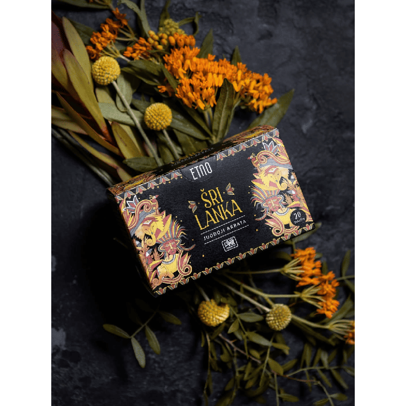 Sri Lanka black tea, ETNO, 20 tea bags