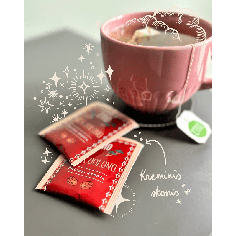 Milk oolong, oolongo arbata, ETNO, 20 pakelių