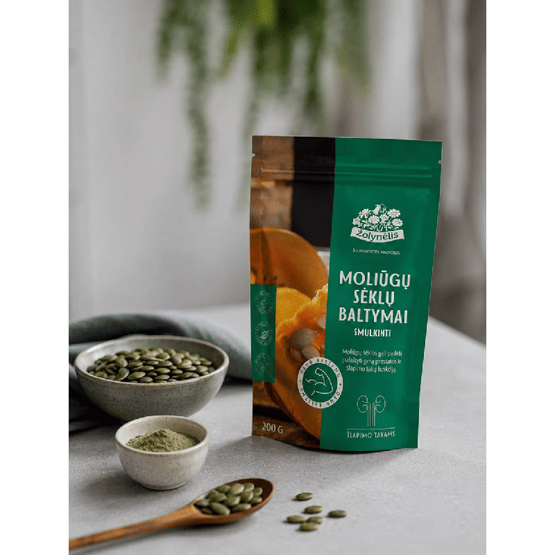 Crushed pumpkin seed protein for the urinary tract, Žolynėlis, 200 g