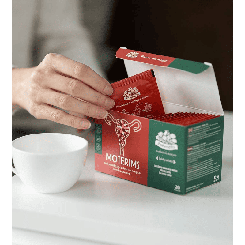 For Women herbal tea for a normal menstrual cycle, Žolynėlis, 20 tea bags