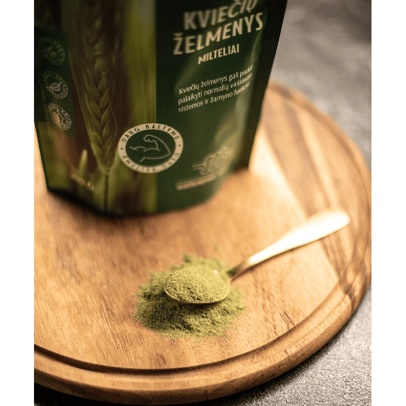 Wheatgrass powder for the digestive system, Žolynėlis, 200 g