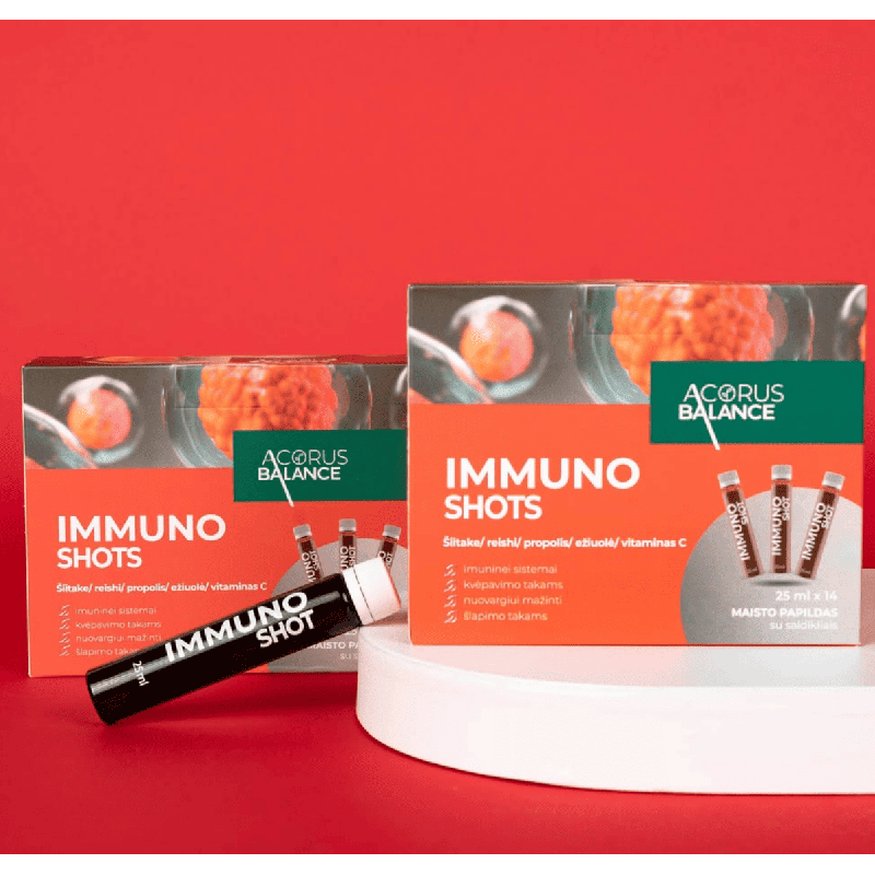 Immuno shots for the immune system, Acorus Balance, 14 pcs