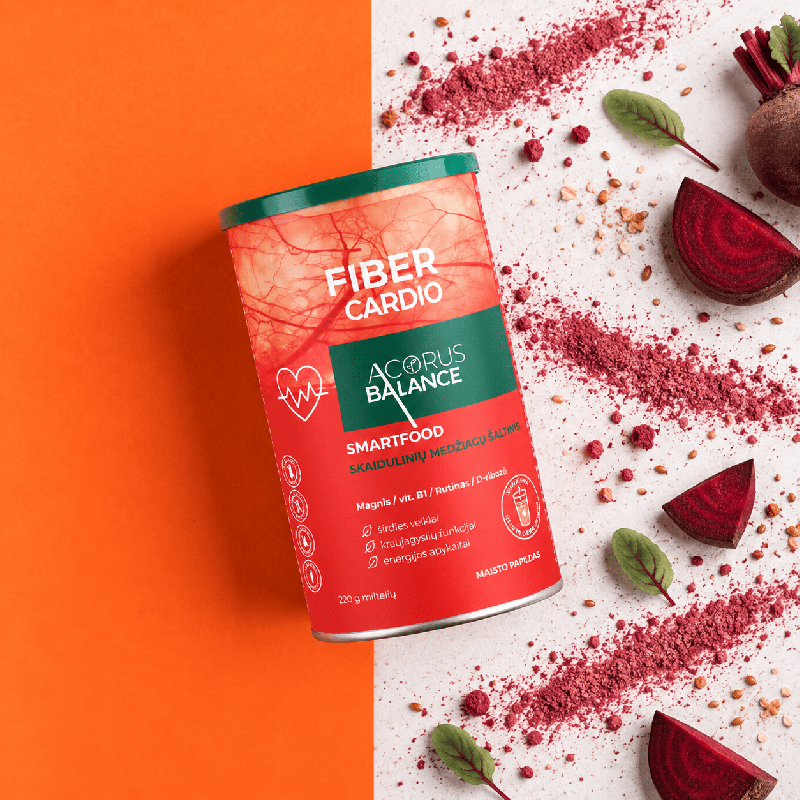 Fiber Cardio fibre for heart function, Acorus Balance, 220 g