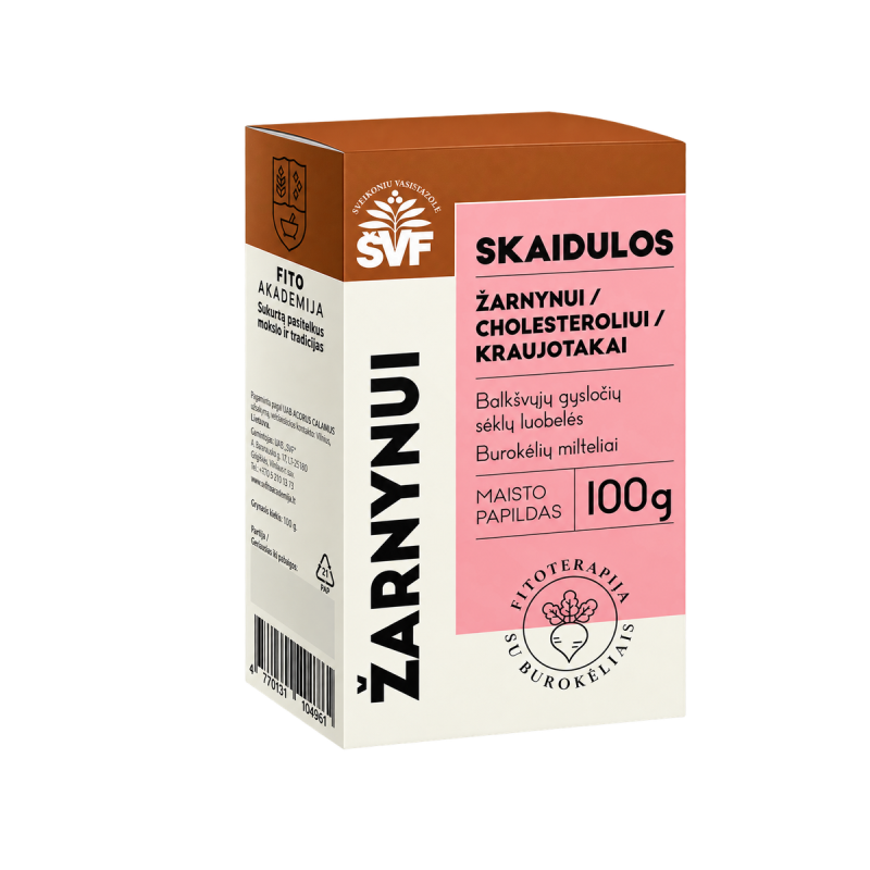 Skaidulos žarnynui su burokėliais, Švenčionių vaistažolės, 100 g