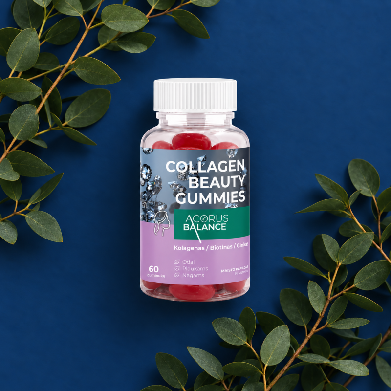 COLLAGEN BEAUTY GUMMIES odai, plaukams, nagams | Onelife.lt