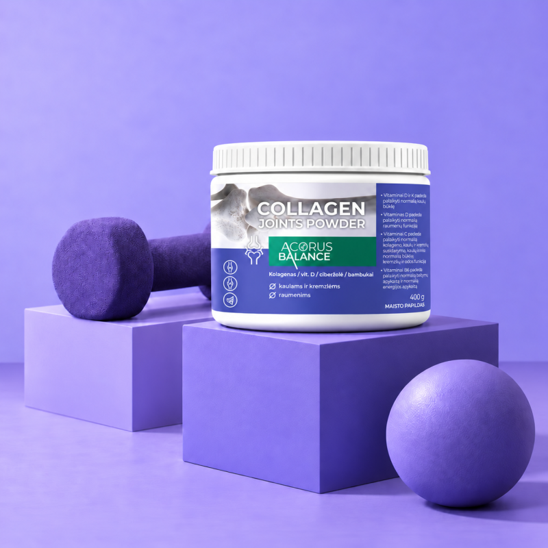 Acorus Balance COLLAGEN JOINTS POWDER sąnariams | Onelife.lt