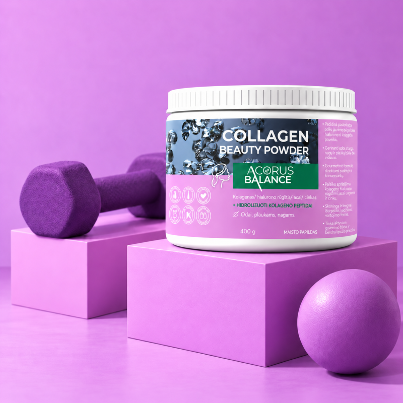 Collagen beauty powder for skin, hair and nails, Acorus Balance, 400 g