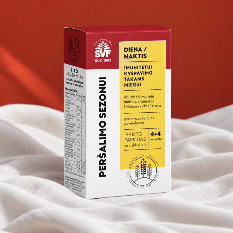Cold Season oral solution in sachets for immune support, Švenčionių vaistažolės, 8 pcs