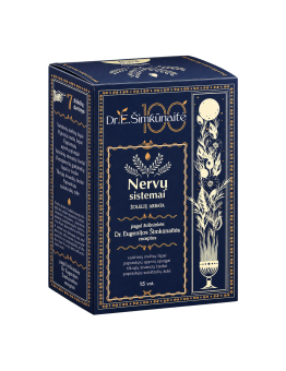 Herbal tea for the nervous system, Dr. E. Šimkūnaitė, 15 tea bags