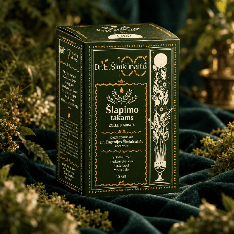 Herbal tea for the urinary tract, Dr. E. Šimkūnaitė, 15 tea bags