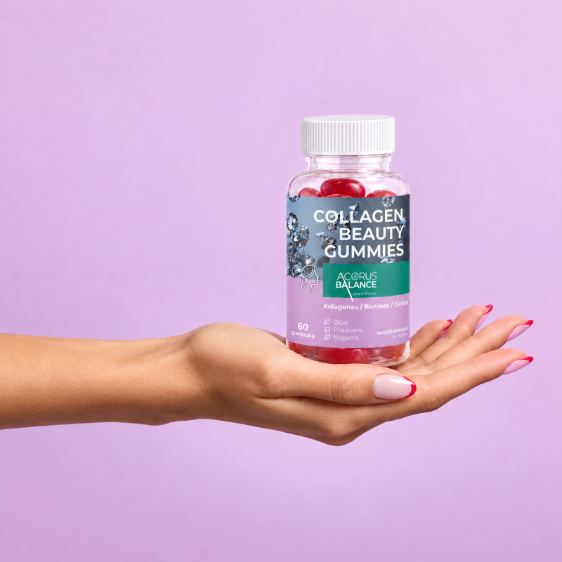 COLLAGEN BEAUTY GUMMIES odai, plaukams, nagams | Onelife.lt
