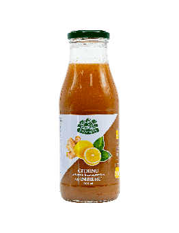 Citrinų arbatos koncentratas su imbieru, Žolynėlis, 500 ml. | Onelife.lt