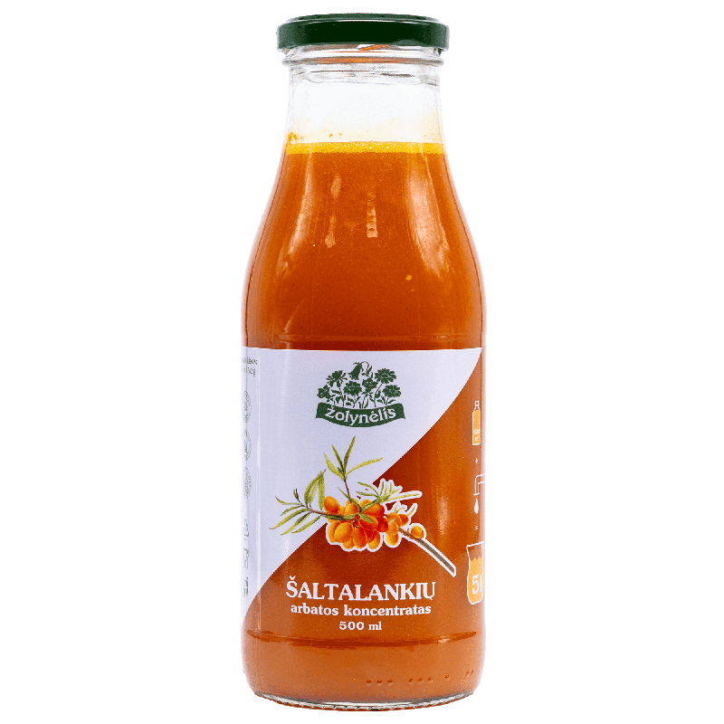 Sea buckthorn tea concentrate, Žolynėlis, 500 ml