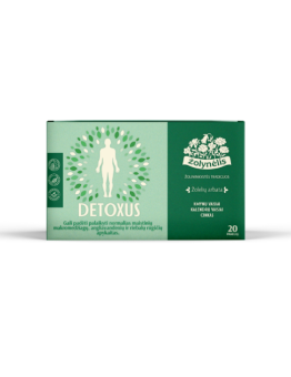 Detoxus, herbal tea for metabolism, Žolynėlis, 20 tea bags