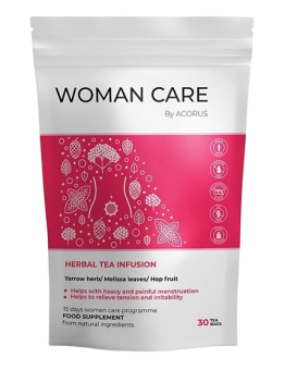 Žolelių arbata Woman care moterims – Funkcinė arbata | Acorus
