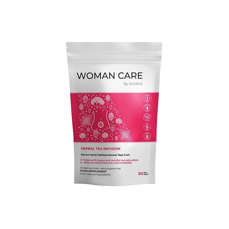 Žolelių arbata Woman care moterims – Funkcinė arbata | Acorus