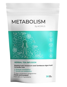 Metabolism tea, Acorus, 30 tea bags