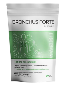 Bronchoherba forte, arbata, Acorus, 30 pakelių