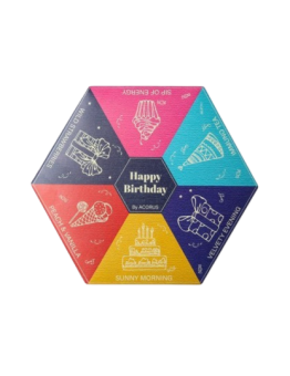 Birthday tea selection, Acorus, 60 tea bags, 6 flavours