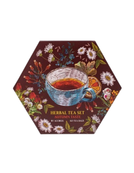 Autumn flavours tea selection, Acorus, 60 tea bags, 6 flavours