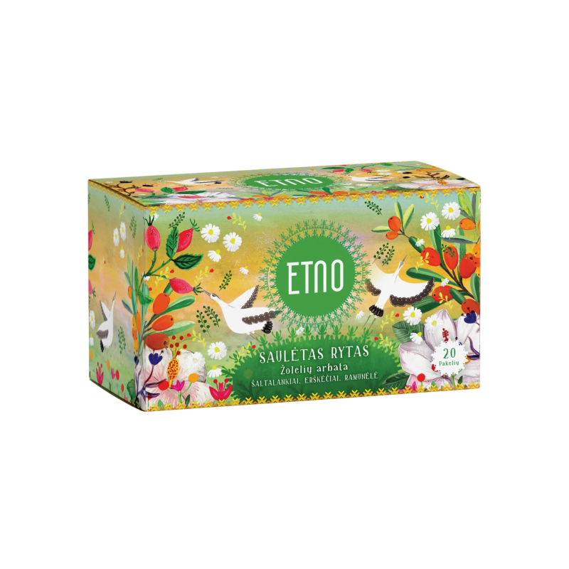 Saulėtas rytas tea with sea buckthorn, ETNO | Onelife.lt