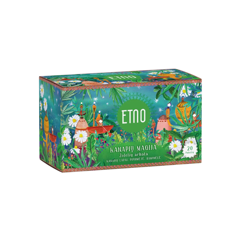 Kanapių magija herbal tea, ETNO | Onelife.lt