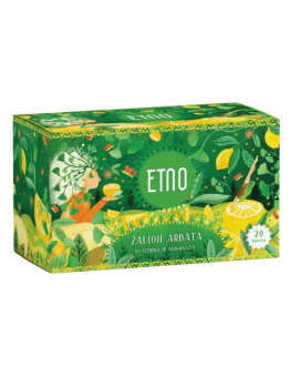 Green tea with lemon and ginkgo, ETNO | Onelife.lt