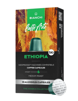 Ekologiškos kavos kapsulės Ethiopia - Nespresso®  aparatams | Bianchi