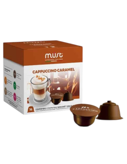 Kavos kapsulės Must „Cappuccino Caramel“, 16 vnt. | Onelife.lt