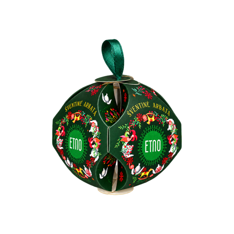 Christmas bauble with black tea, ETNO, 40 g