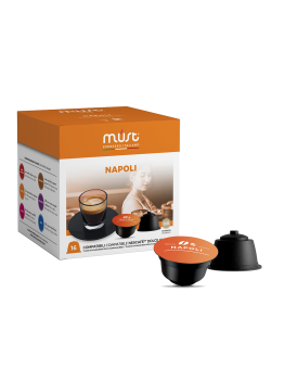 Napoli, kavos kapsulės Dolce Gusto®, Must, 16 vnt.