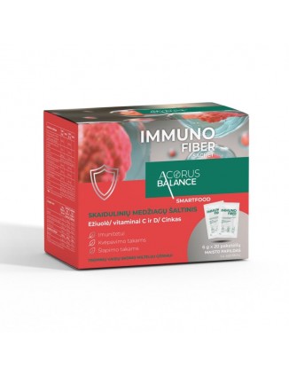 Immuno fiber sachet, Imunitetui, 20 vnt.