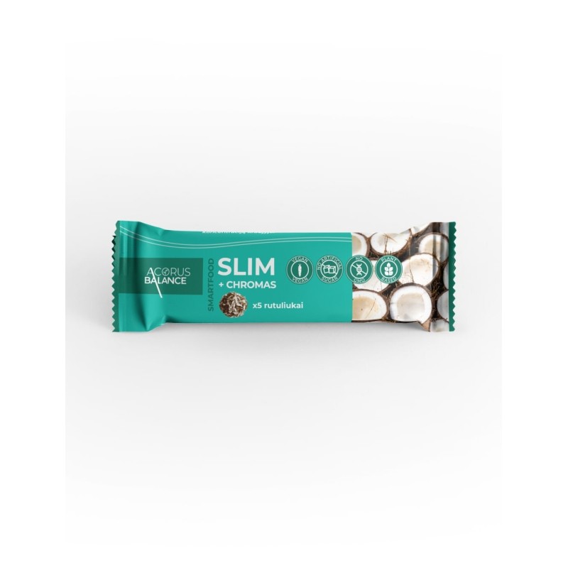 Vaisiniai rutuliukai SLIM + Chromas, 5 vnt.