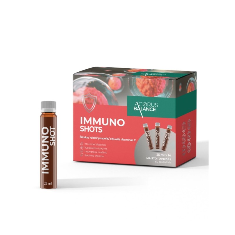 Immuno shots for the immune system, Acorus Balance, 14 pcs