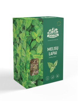 Lemon balm leaves, loose herbal tea, Žolynėlis, 50 g