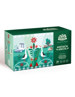 Aukštaičių arbota (Aukštaitija Tea) herbal tea, Žolynėlis, 20 tea bags