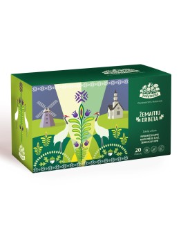 Žemaitiu erbeta (Samogitian Tea) herbal tea, Žolynėlis, 20 tea bags