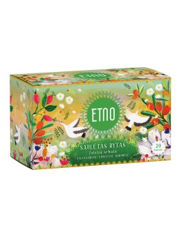Saulėtas rytas (Sunny Morning) herbal tea with sea buckthorn, ETNO, 20 tea bags