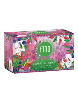 Vaisinis malonumas (Fruity Delight) fruit tea, ETNO, 22 tea bags