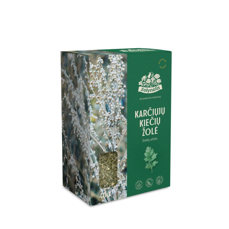Wormwood herb, loose herbal tea, Žolynėlis, 40 g