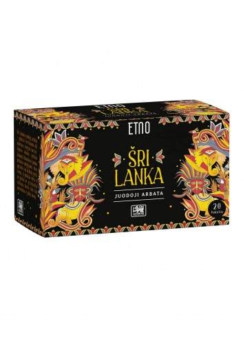 Juodoji arbata Šri Lanka, Etno, 20 vnt.
