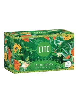 Green tea with sea buckthorn and lemon balm, ETNO, 20 tea bags
