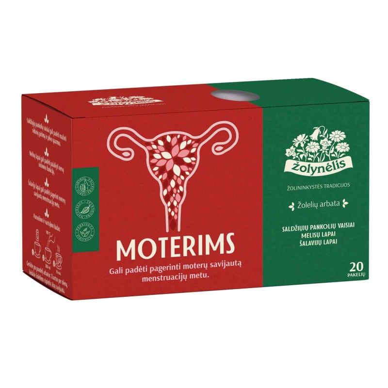 For Women herbal tea for a normal menstrual cycle, Žolynėlis, 20 tea bags